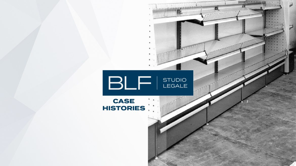 BLF Studio Legale with Cefla S.c. in the sale to ITAB La Fortezza S.p.A. of the “shopfitting” business unit.